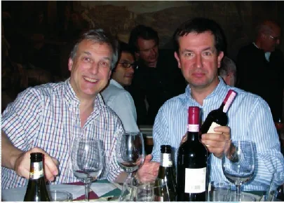 Gemeinsames Abendessen mit Chianti